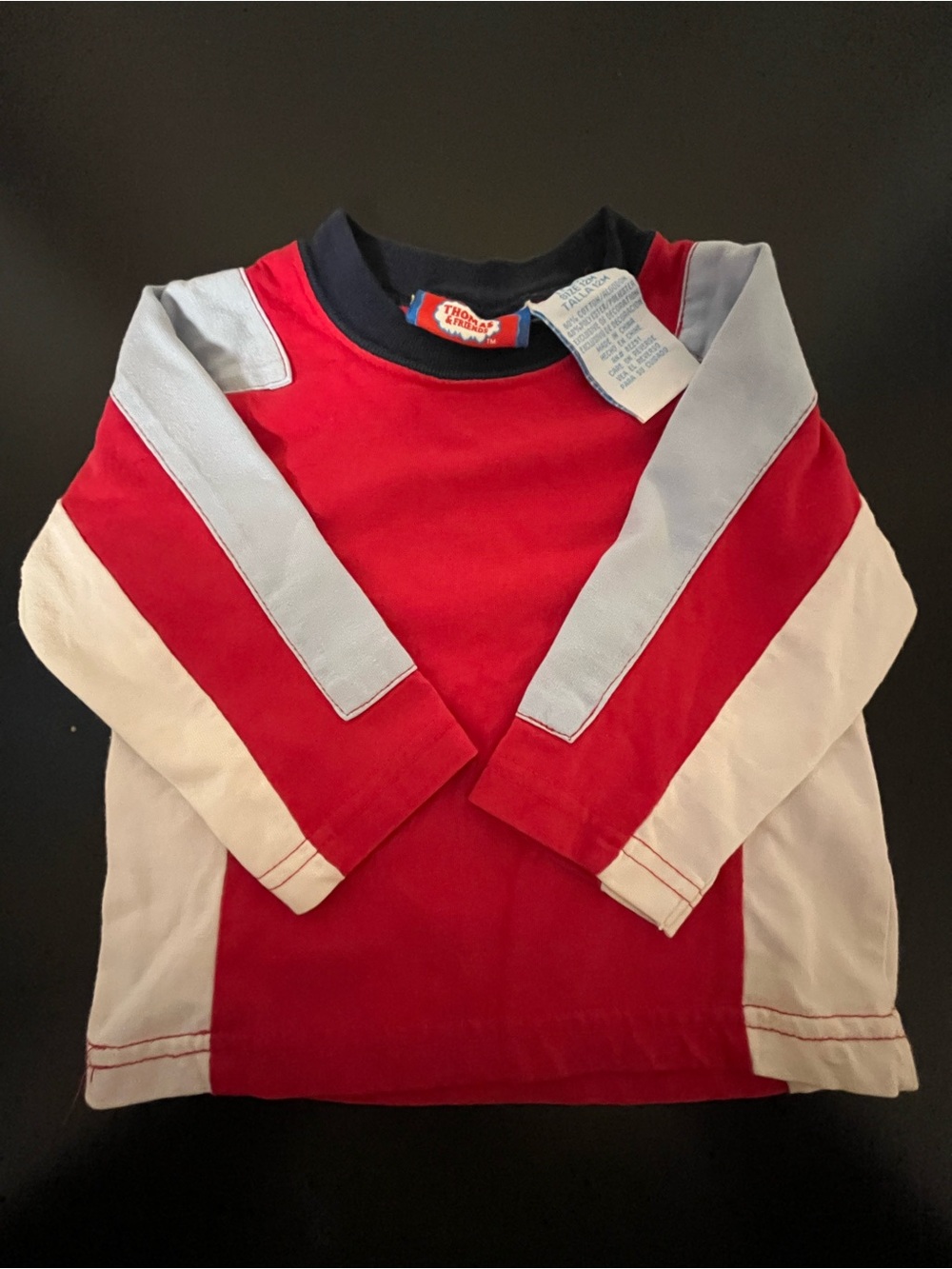 Vintage Thomas & Friends Red Long-Sleeve Kids Tee